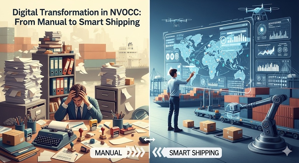 Digital Transformation in NVOCC: From Manual to Smart Shipping