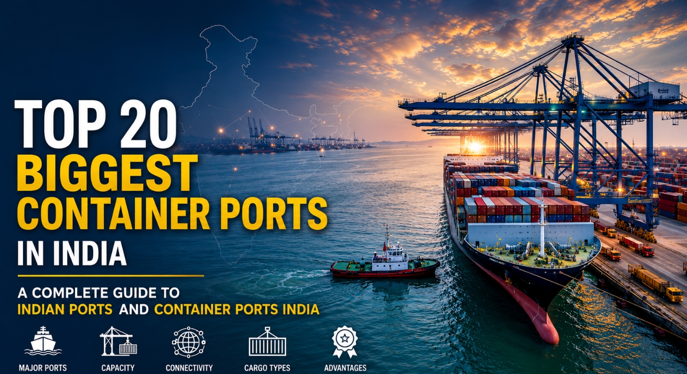 Top 20 Biggest Container Ports in India: A Complete Guide to Indian Ports and Container Ports India