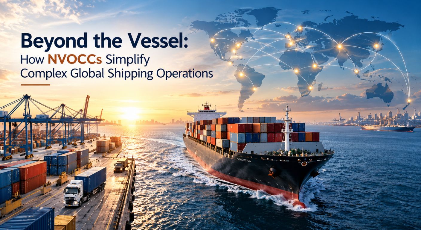 Beyond the Vessel: How NVOCCs Simplify Complex Global Shipping Operations